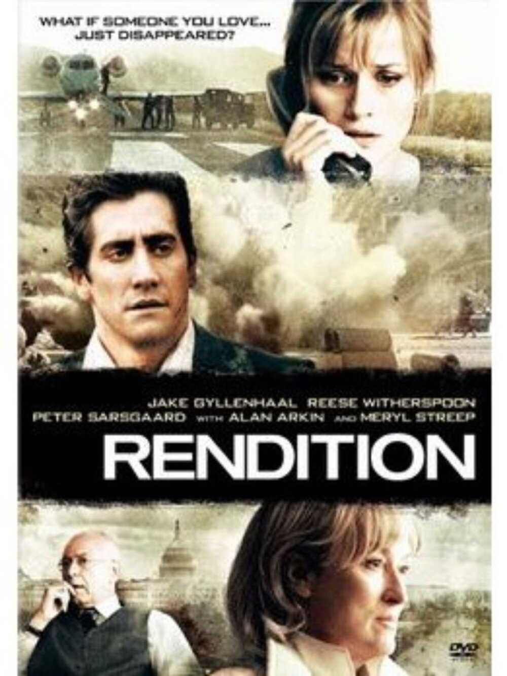 Rendition DVD 2007 Jake Gyllenhaal Reese Witherspoon Meryl Streep Drama